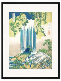 Gerahmter Kunstdruck Der Yoro-Wasserfall in der Provinz Mino