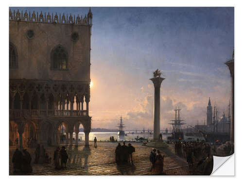 Sisustustarra Piazza San Marco by moonlight