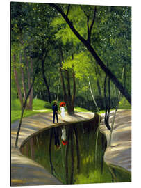 Magnettafel Bois du Boulogne, 1919