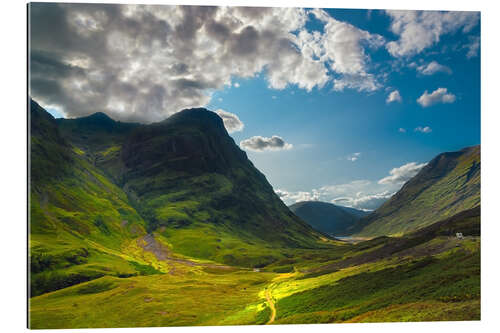 Cuadro de plexi-alu Glen Coe, Escocia