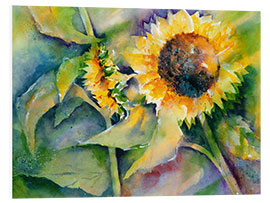 Foam board print Sunflower