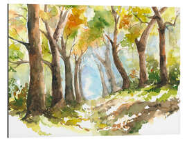 Magnettafel Baumallee