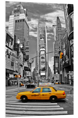 Hartschaumbild New York Times Square