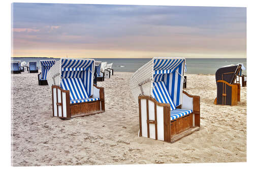 Acrylic print Baltic Sea beach