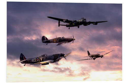 Foam board print Battle of Britain Memorial