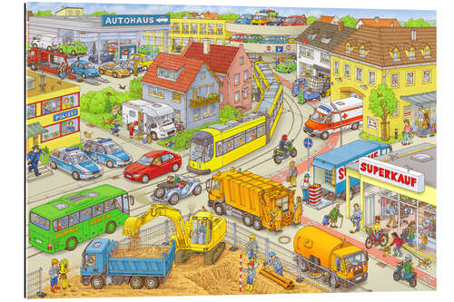 Gallery print Car Hidden Object City