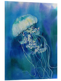 Foam board print Jellyfish