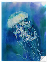 Wall sticker Jellyfish