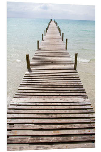 Foam board print Jetty