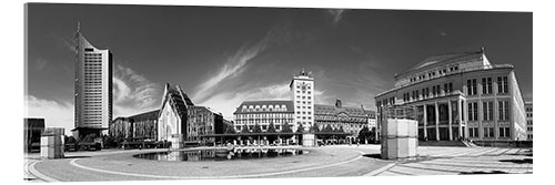 Obraz na szkle akrylowym Leipzig Citypanorama