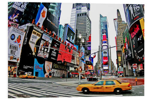 Hartschaumbild New York - Times Square