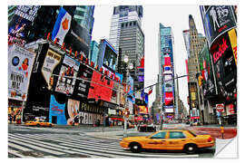 Vinilo para la pared Times Square en Nueva York