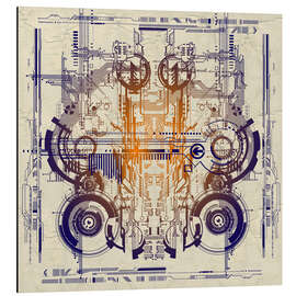 Magnettafel Motherboard