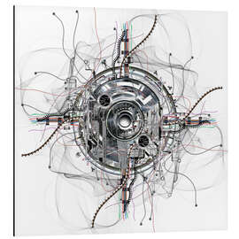 Magnettafel Rad der Zeit