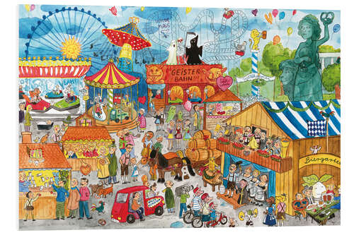 Foam board print Munich: Oktoberfest