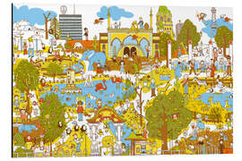 Aluminium print Berlin Zoo Search and Find