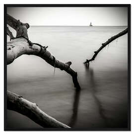 Gerahmter Kunstdruck In der Ferne