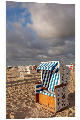 Obraz na PCV Beach Chair at sunrise