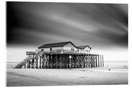 Acrylglas print Stilt House Sankt Peter Ording