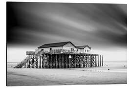Aluminium print Stilt House Sankt Peter Ording