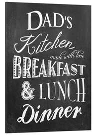 Magnettafel Dad's Kitchen