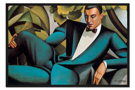 Gerahmter Kunstdruck Portrait des Marquis d'Afflitto