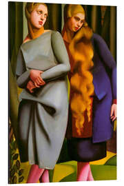 Alubild Irene und ihre Schwester