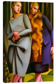 Obraz na płótnie Irena i jej siostra - Tamara de Lempicka