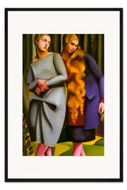 Gerahmter Kunstdruck Irene und ihre Schwester