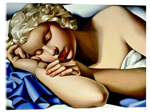 Acrylic print The Sleeping Girl (Kizette)