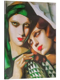 Magnettafel Der grüne Turban