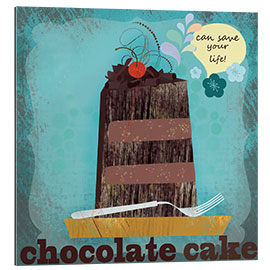 Gallery Print Chocolate Cake