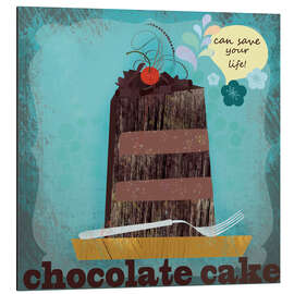 Magnettafel Chocolate Cake