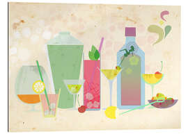 Gallery print Classic cocktails