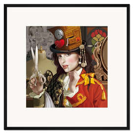 Gerahmter Kunstdruck Die hohe Kunst der Mode