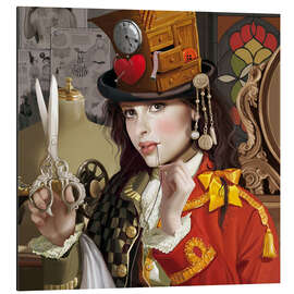 Magnettafel Die hohe Kunst der Mode