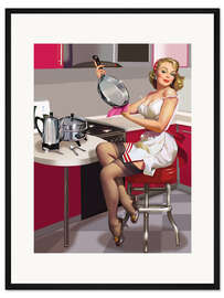 Gerahmter Kunstdruck Alles funkelt und strahlt!