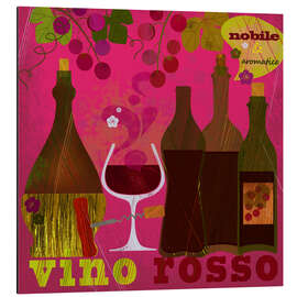 Magnettafel Vino Rosso