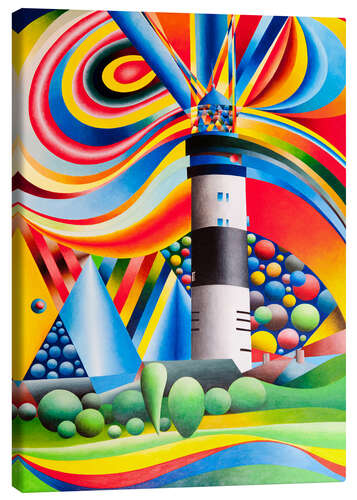 Tableau sur toile Sylt, Lighthouse Kampen