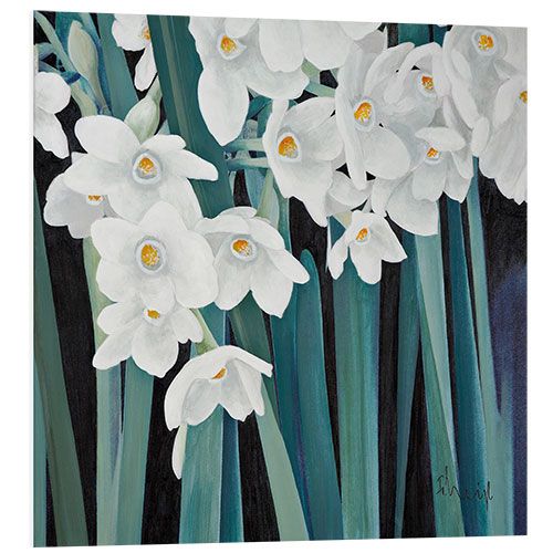 PVC print Daffodils