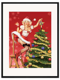 Gerahmter Kunstdruck the star