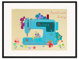 Gerahmter Kunstdruck Handmade Living