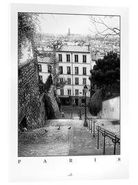 Tableau en verre acrylique  Paris - Montmartre - ARTSHOT - Photographic Art