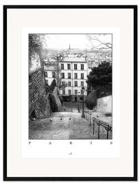 Framed art print Paris - Montmartre