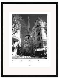 Gerahmter Kunstdruck Paris