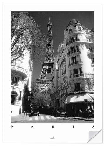 Wandsticker Paris