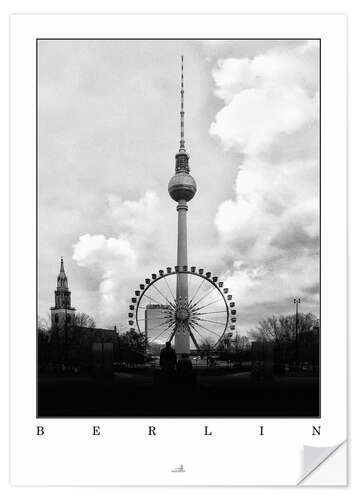 Wandsticker Berlin - Fernsehturm