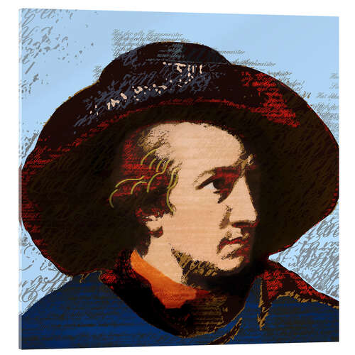 Acrylic print Johann Wolfgang Goethe