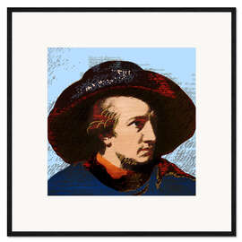 Framed art print Johann Wolfgang Goethe