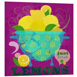 Foam board print Lemons